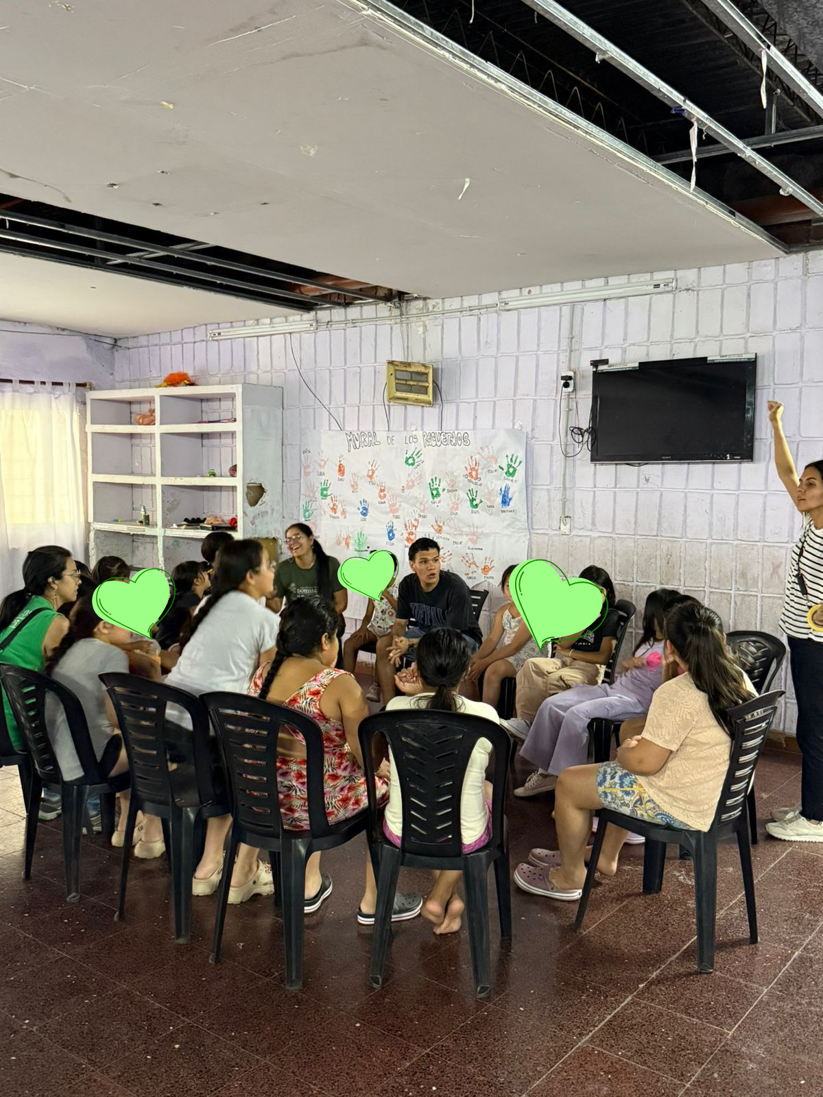 Momento compartido en Domingos de Rayuela
